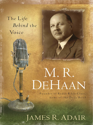cover image of M. R. DeHaan